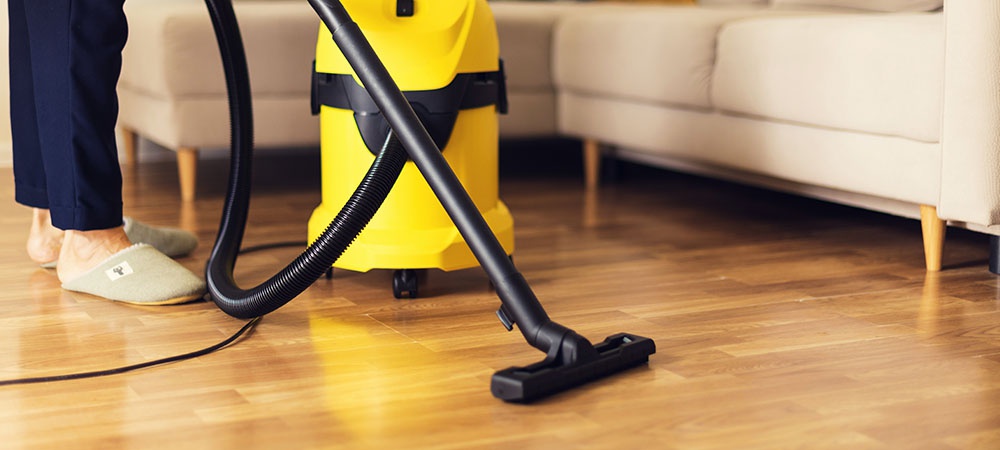 vacuuming your floors